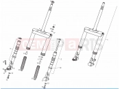 derbi GP 50 Front fork