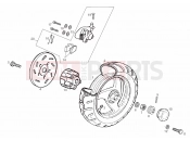 Rear wheel - Derbi GP1 50 2003