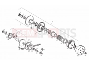 Variator - Derbi GP1 50 2003