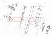 derbi GPR 50 NUDE Front fork