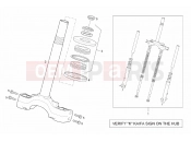 Front fork - Derbi Rambla 125-250 2008