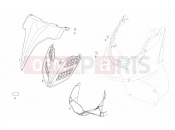 Front shield - Derbi Rambla 125-250 2008