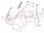 Internal shield - Derbi Rambla 125-250 2008