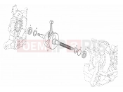 DERBI Rambla 300 Drive shaft