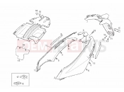 DERBI Rambla 300 Rear body II