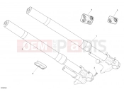DUCATI 2008 DESMOSEDICI RR FRONT FORK » FRONT SUSPENSION