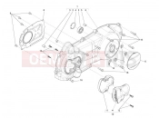 Crankcase cover - Crankcase cooling - Derbi Sonar 125 2010