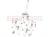 Fork's components (Escorts) - Derbi Sonar 125 2011
