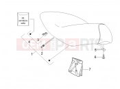 DERBI Sonar 50 2T Saddle/seats
