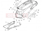 DERBI Sonar 50 2T Side cover - Spoiler