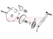 Starter assembly - Derbi Variant Courier 50 1999