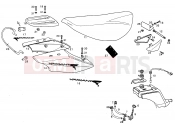 Tank - Derbi Variant Courier 50 1999