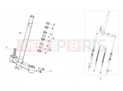 Stem base - Derbi Variant Sport 125 2012