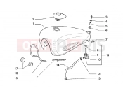 gilera Coguar Fuel tank