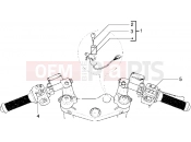 Electric devices-Key operated switch - Gilera DNA 50