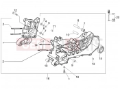 gilera 2006 DNA 50 Crankcase