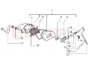 gilera DNA GP Experience Secondary air box