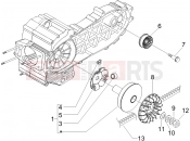 gilera 2007 Fuoco 500 Driving pulley