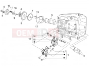 gilera 2013 Fuoco 500 Rocking levers support unit