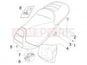 gilera 2014 Fuoco 500 Saddle/seats