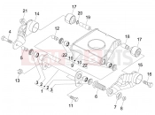 gilera 2014 Fuoco 500 Swinging arm