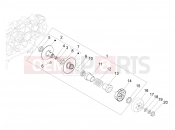 Driven pulley - Gilera Fuoco 500 LT 2013