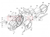 gilera 2007 GP 800 Crankcase cover - Crankcase cooling