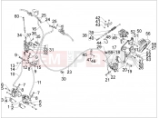 gilera 2009 GP 800 Brakes pipes - Calipers
