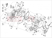 gilera 2009 GP 800 Crankcase