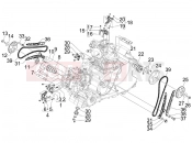 gilera 2009 GP 800 Rocking levers support unit