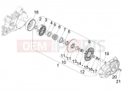 Driven pulley - Gilera GP 800 2010