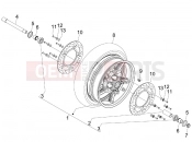 gilera 2011 GP 800 Front wheel