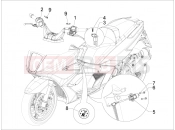 gilera 2011 GP 800 Selectors - Switches - Buttons