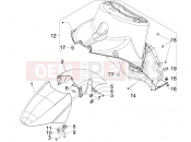 gilera 2011 GP 800 Wheel huosing - Mudguard