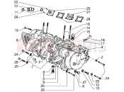 gilera H@k M.Y. 2001 Crankcase