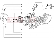 gilera Ice hengerfej