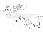 gilera Ice Starting motor-starter lever