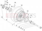 Front wheel - Gilera Nexus 250 2006