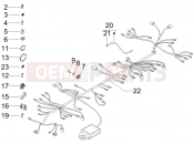 Main cable harness - Gilera Nexus 250 2006