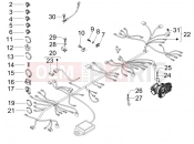 Main cable harness - Gilera Nexus 250 SP 2007