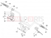 Handlebars - Master cil. - Gilera Nexus 500 2006