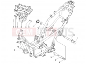 Frame/bodywork - Gilera Nexus 500 2007
