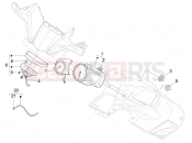 Meter combination - Cruscotto - Gilera Nexus 500 2008