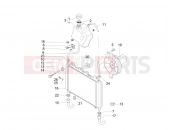 Cooling system - Gilera Nexus 500 2009