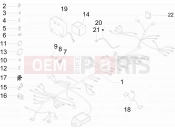 Main cable harness - Gilera Nexus 500 2010