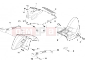 gilera 2011 Nexus 500 Wheel huosing - Mudguard
