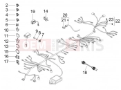 Main cable harness - Gilera Nexus 500 SP 2006