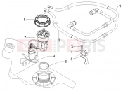 Supply system - Gilera Nexus 500 SP 2006