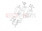 gilera 2009 Oregon 250 Front covers - Mudflaps