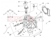 gilera 2009 Oregon 250 Head unit - Valve
